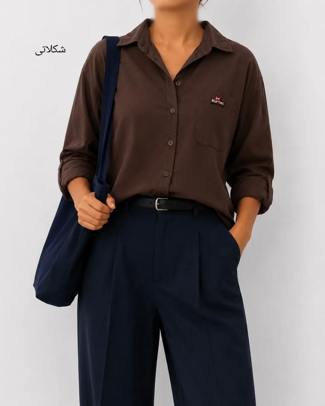 شومیز لینن پنبه طلا